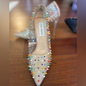 Rainbow Steve Madden pumps